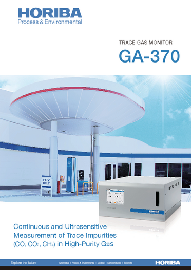 Trace Gas Monitor GA-370 Brochure 