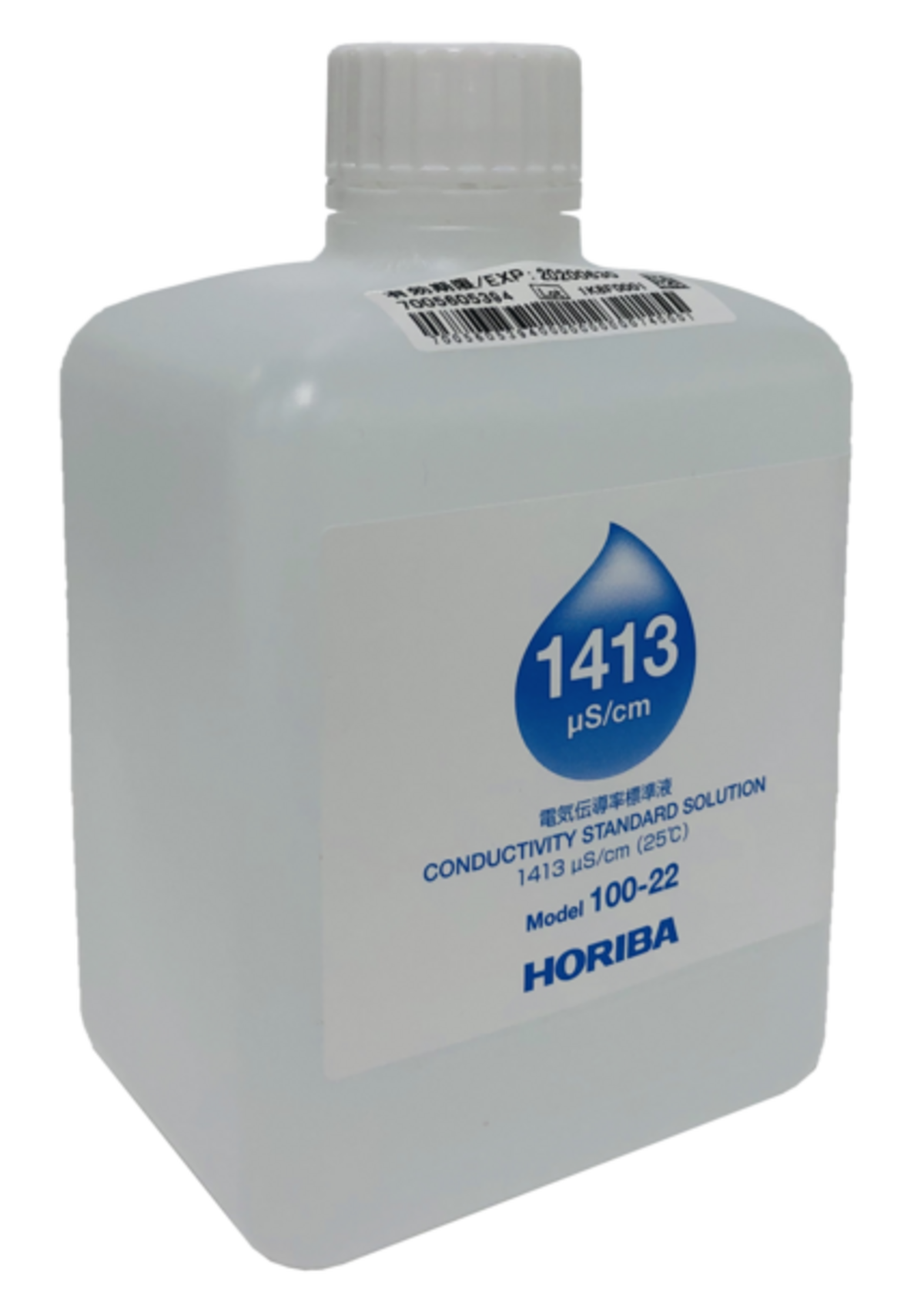 100-22 1413 μS/cm 導電率（電気伝導率）標準液 - HORIBA