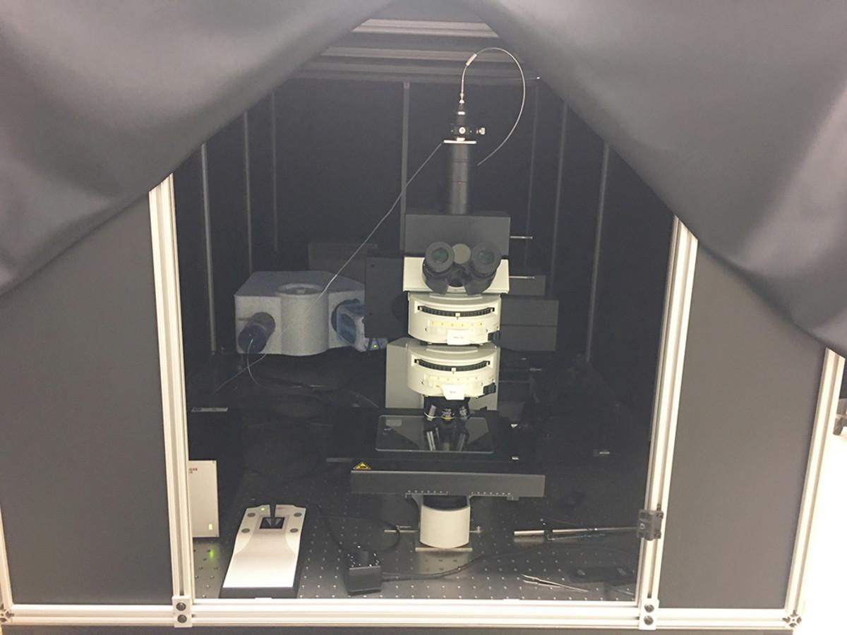 HORIBA Spectroscopy Systems integrated into a customize microscope