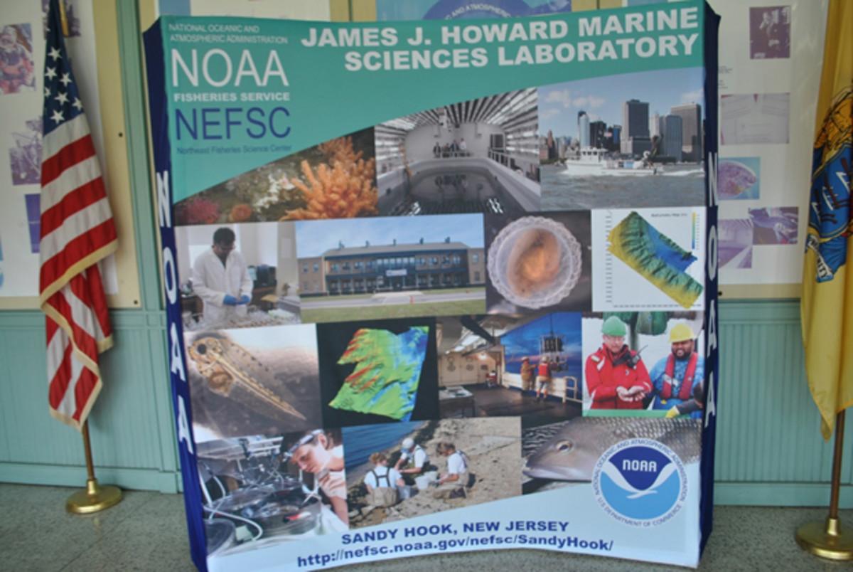 Northeast Fisheries Science Center of National Oceanic and Atmospheric Administration (NOAA) poster