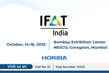 HORIBA at IFAT India HORIBA at IFAT India