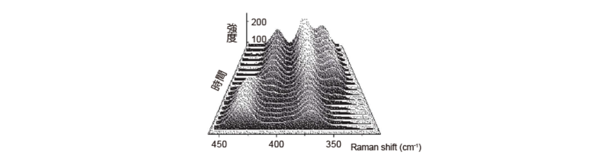 無水和物から水和物への遷移モニタリング