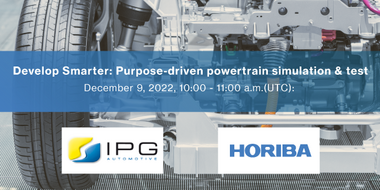 【オンラインセミナー】 洗練されたパワートレイン開発手法のご紹介 【オンラインセミナー】 洗練されたパワートレイン開発手法のご紹介