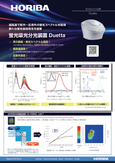 蛍光吸光分光装置 Duetta