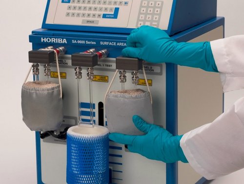 Measuring Low Specific Surface Area Standards with the SA-9600