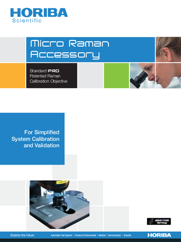 Standard PRO Patented Raman Calibration Objective
