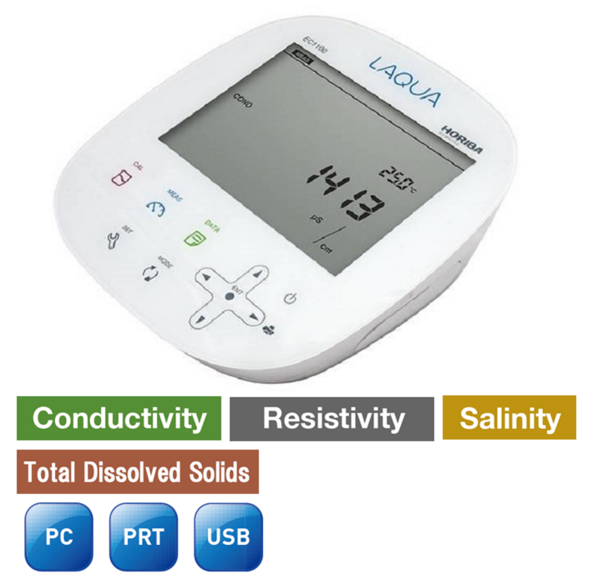 LAQUA EC1100 Benchtop Water Quality Meters - HORIBA