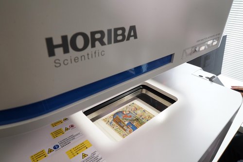 Micro-XRF investigations of Books of Hours: Analyses of blue pigments in illuminated manuscript leaves from Books of Hours made in France in the 15th century