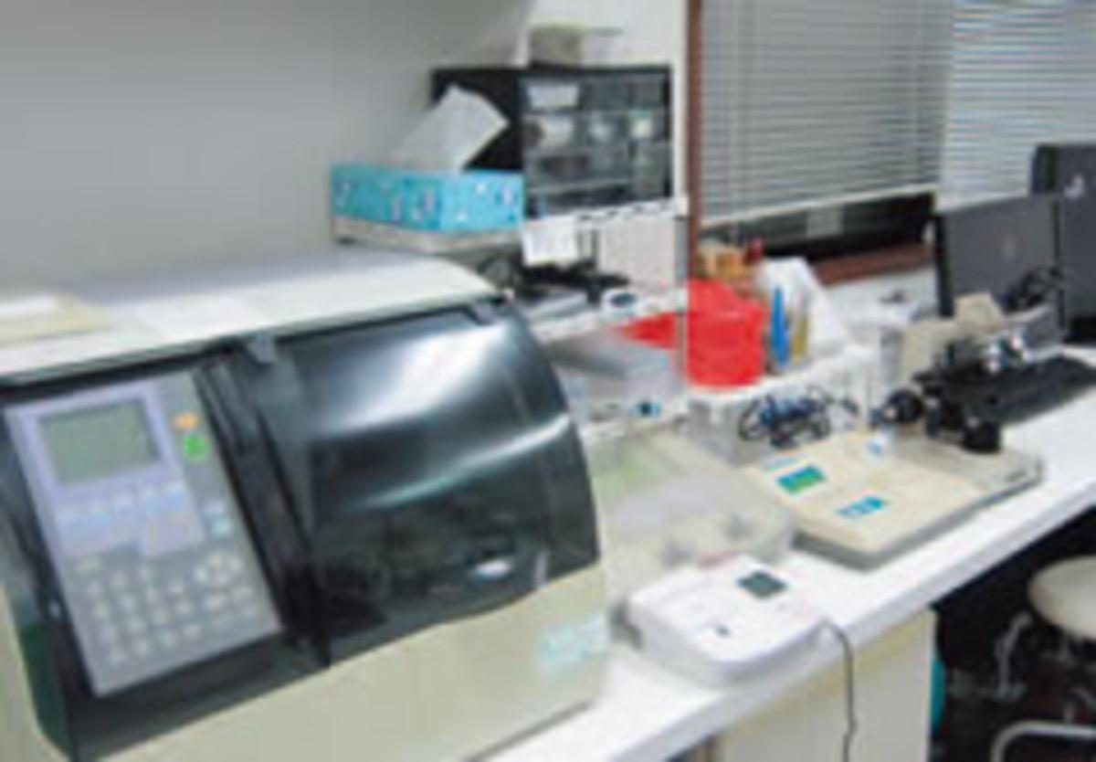 病院内検査エリアの様子