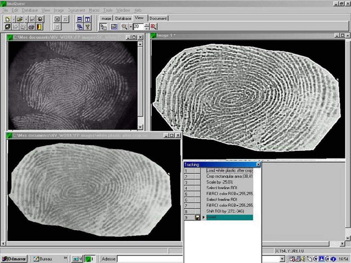 ImaQuest Fingerprint Enhancement Software - HORIBA