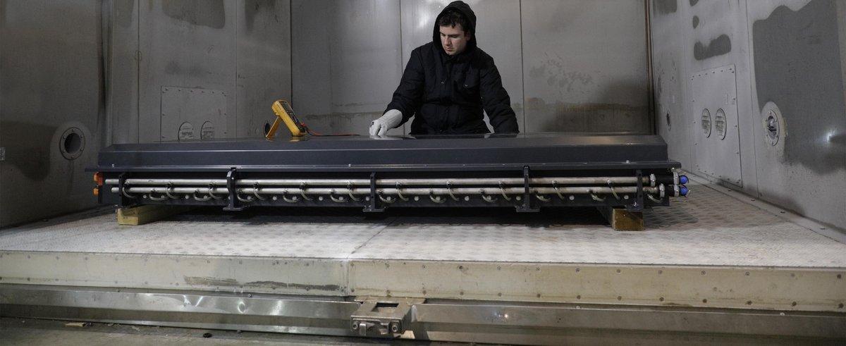 Battery test lab at MIRA in the UK