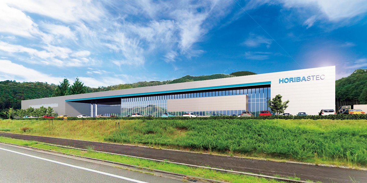 新工場の完成イメージ（外観）