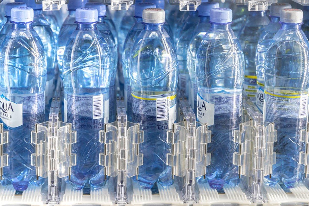Plastic water bottles