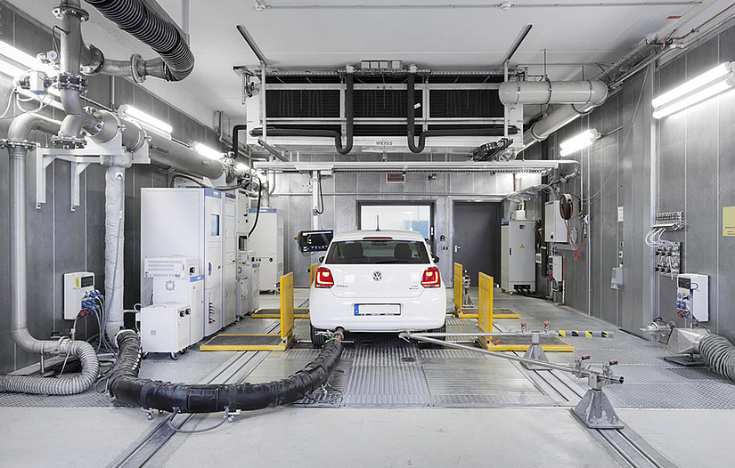 Test cells can be configured for emissions, performance, and durability testing