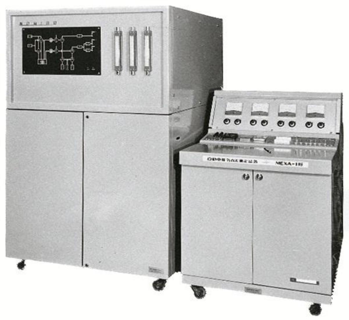 自動車排ガス測定装置 MEXA-1 自動車排ガス測定装置 MEXA-1