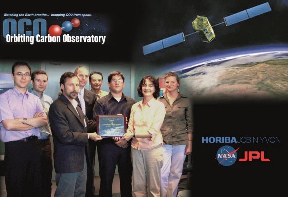 award from the Jet Propulsion Laboratory (JPL) for high performance gratings delivered for the Orbiting Carbon Observatory satellite