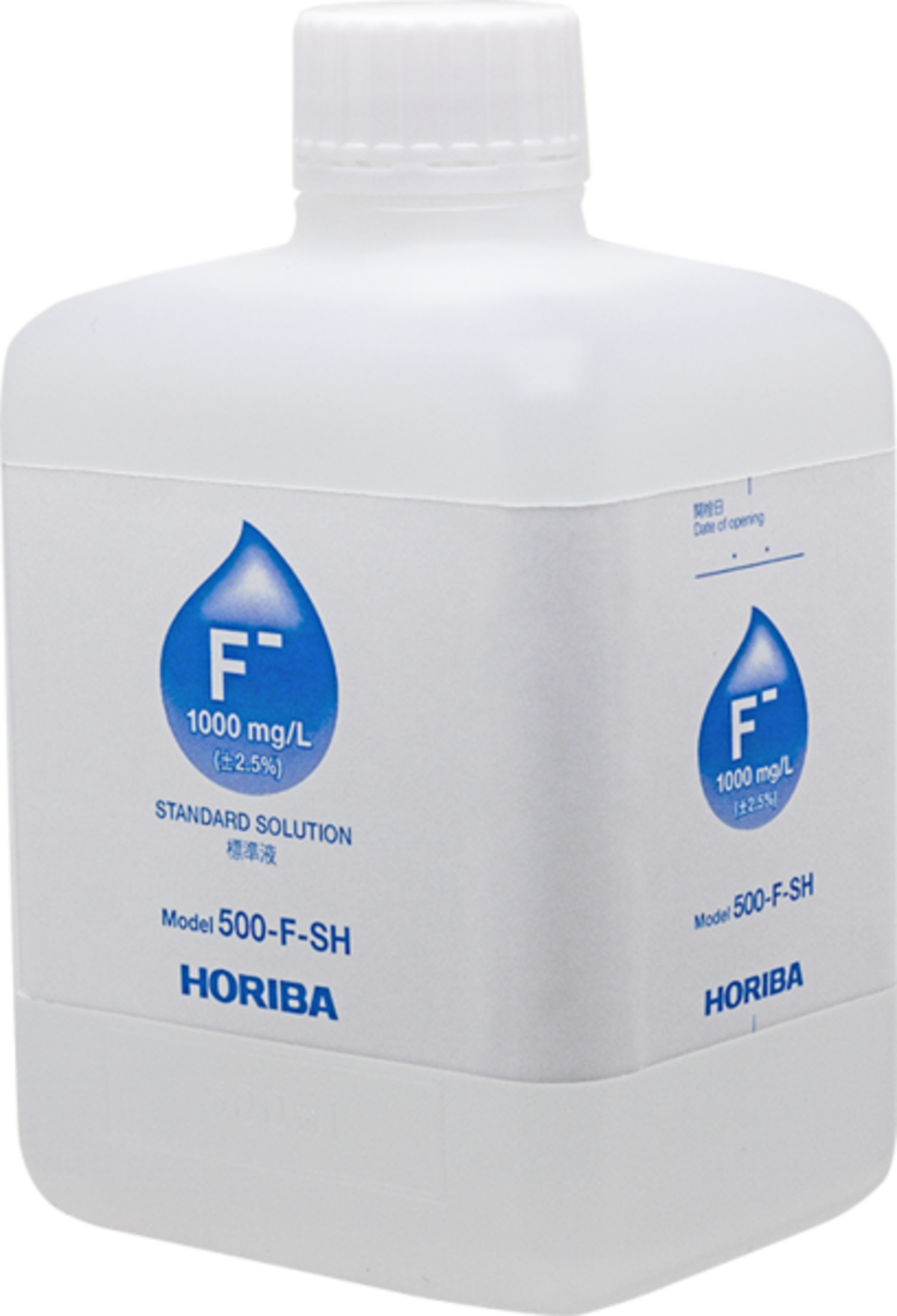 500-F-SH 1000 mg/L フッ化イオン標準液 - HORIBA