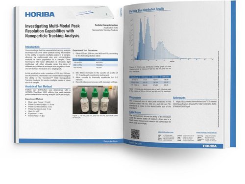 Investigating Multi-Modal Peak Resolution Capabilities with Nanoparticle Tracking Analysis