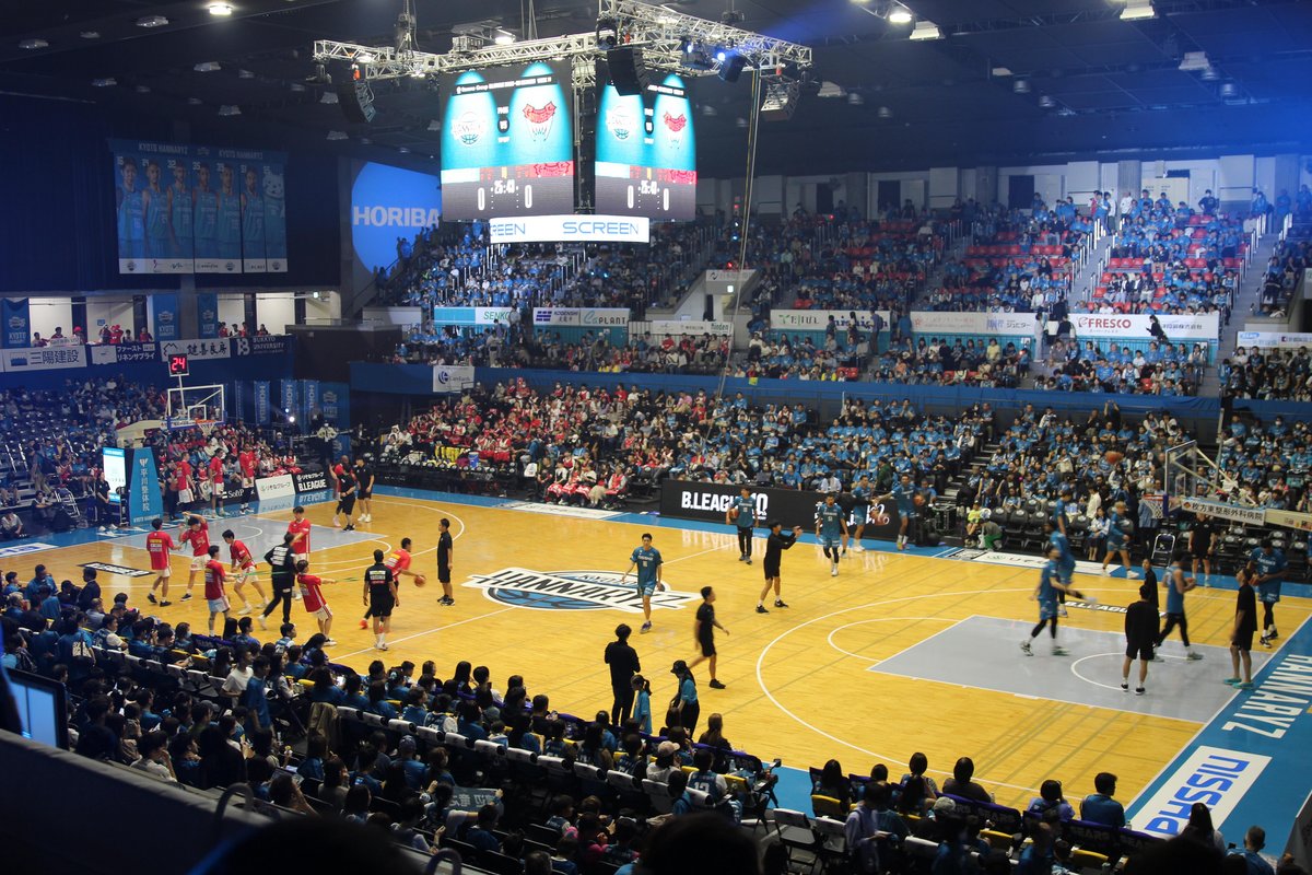 試合開始前のウォーミングアップ