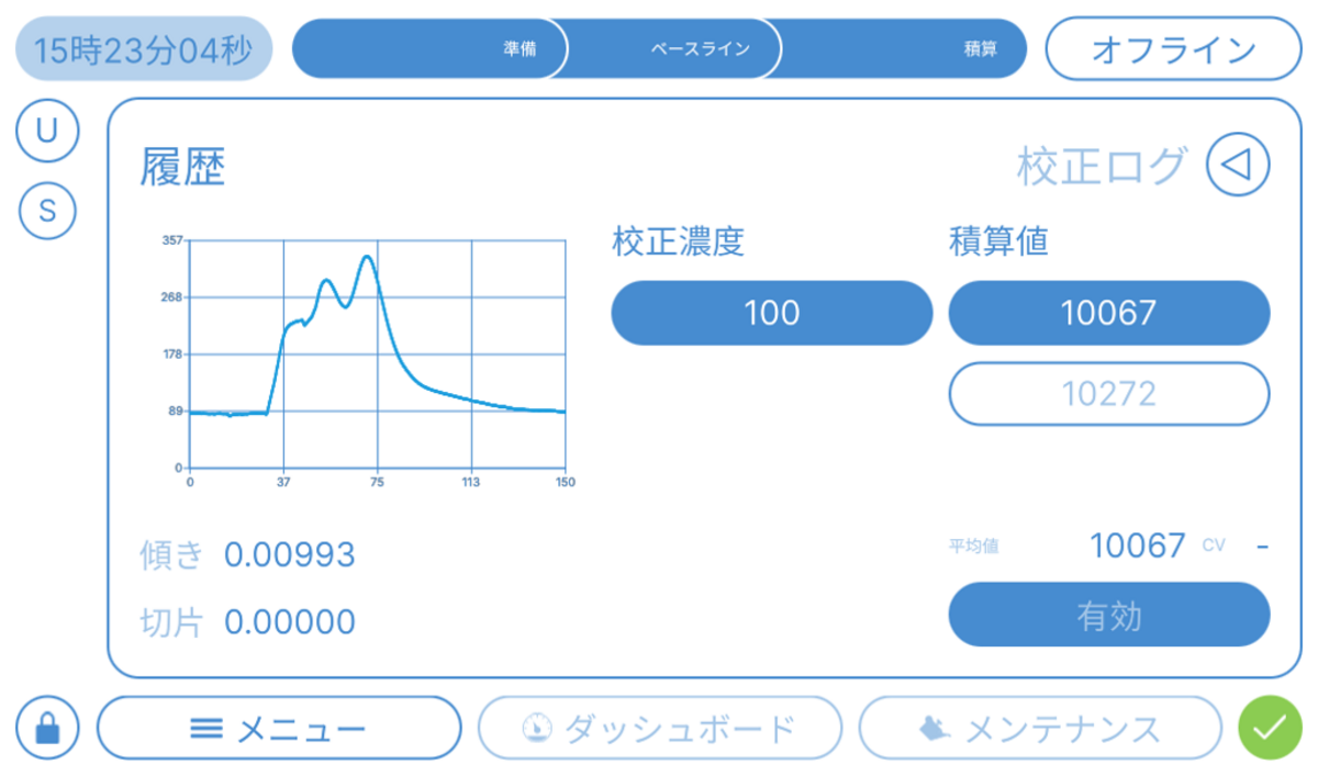 図10 校正履歴画面