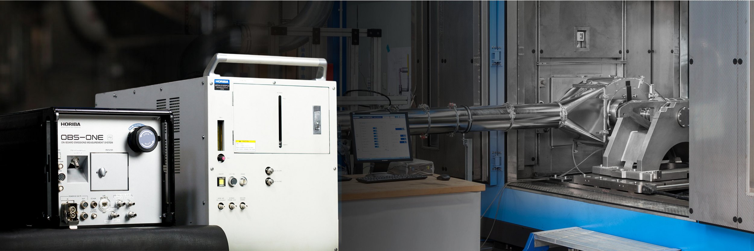 HORIBA's advanced brake emission measurement system for precise and regulatory-compliant testing of particulate emissions.