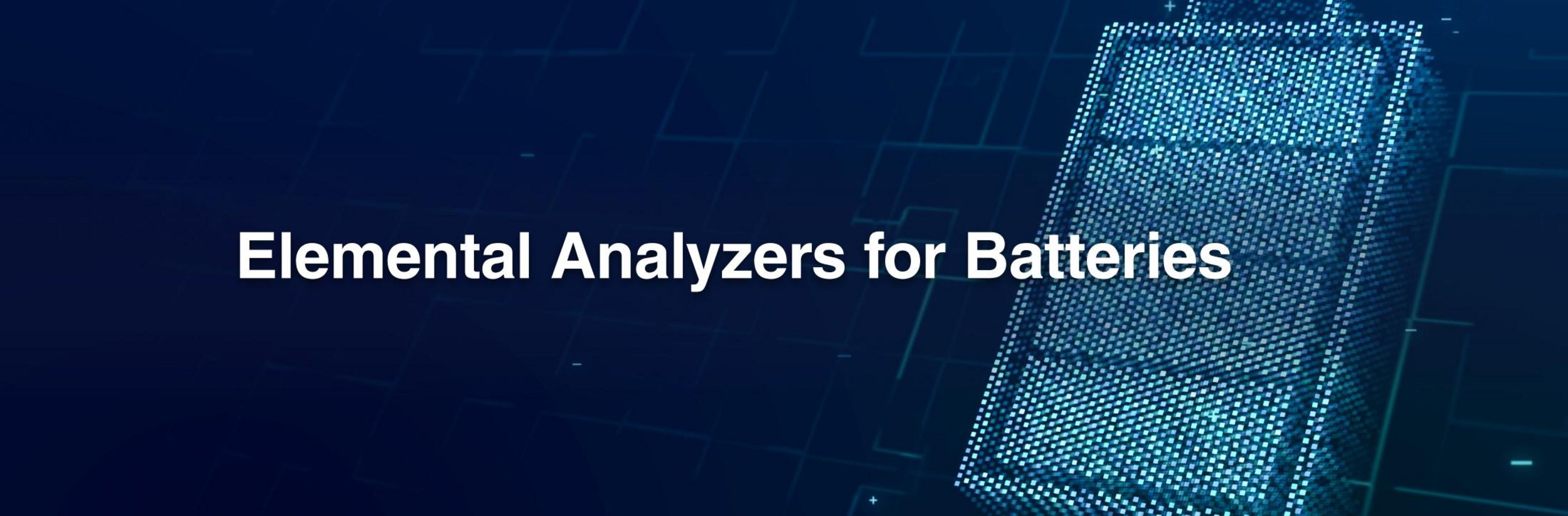 Elemental Analysis for Batteries