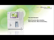 Automated 3 part differential hematology analyzer ABX Micros ES60 presentation