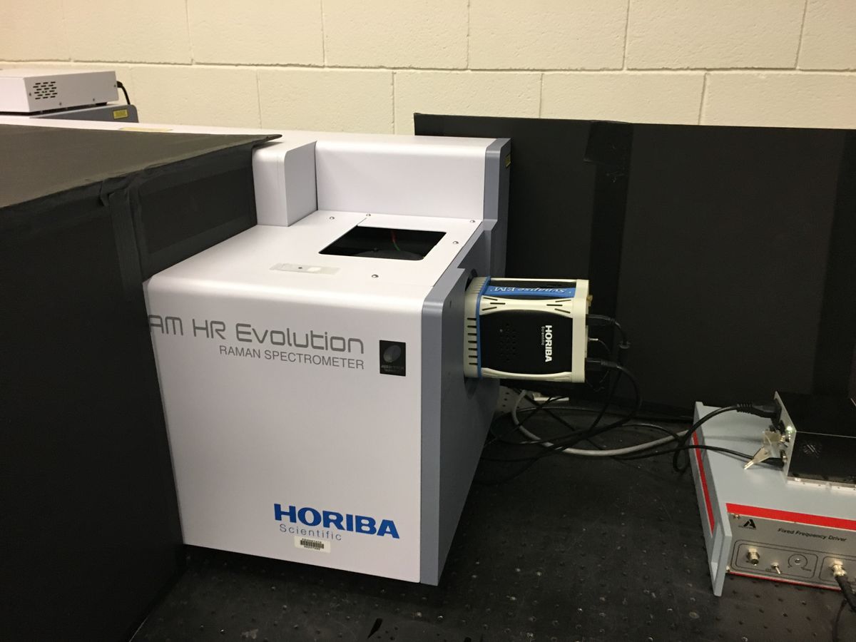 LabRAM HR Evolution in Sukwon Choi’s Penn State University lab.