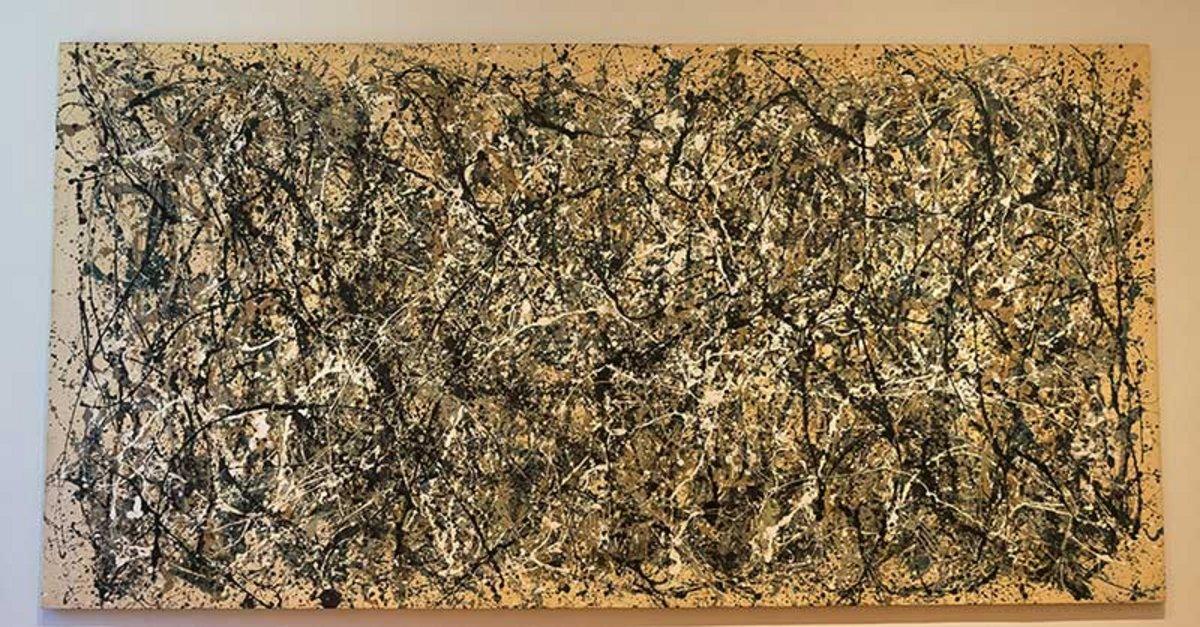 Jackson Pollock painting