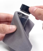 TB220-SILICONE OIL, CLOTH SET: wipe vial with cloth