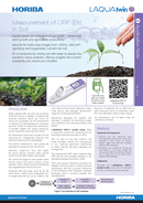 Measurement of ORP Eh in Soil thumbnail