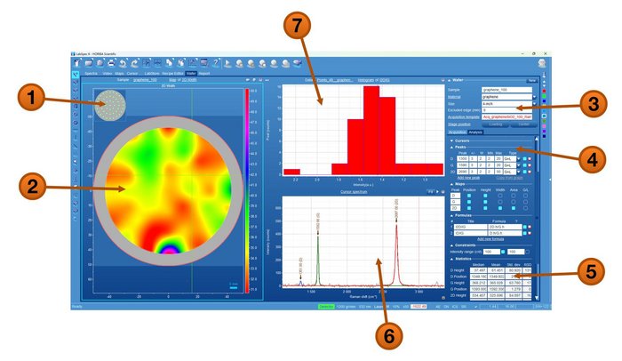 Labspec3 Software Wafer LabSpec 6 App for easy and ergonomic characterization of wafers ...