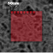 Mapping without moving the sample with 50 nm step size